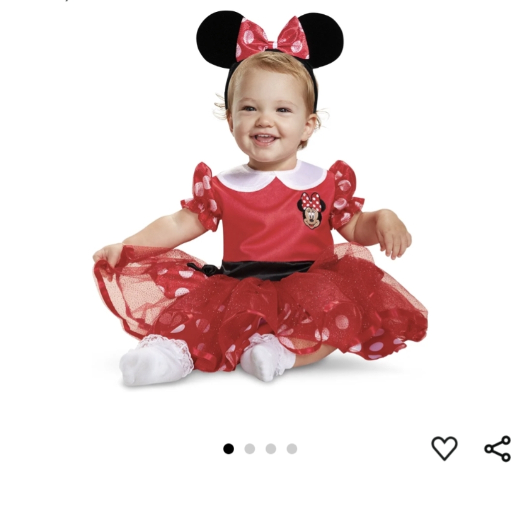 Minnie Mouse Costume 12-18 Months